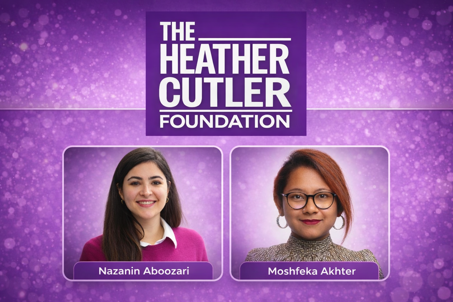 The Heather Cutler Foundation Welcomes Two New Board Members post image