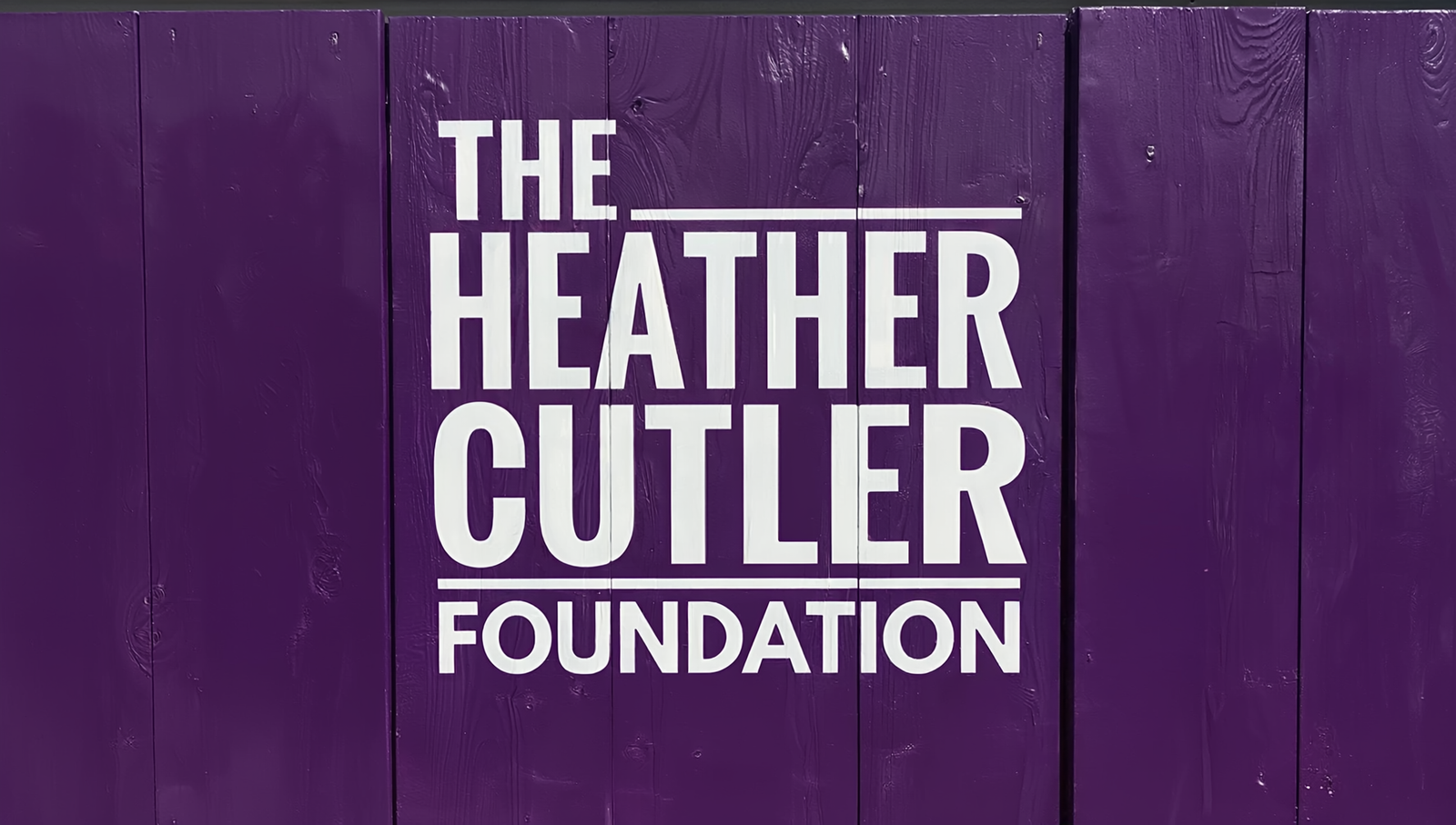 The Heather Cutler Foundation page cover image