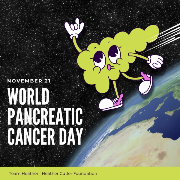 A pancreas travels the globe, showcasing the global effort to raise awareness for World Pancreatic Cancer Day on November 21